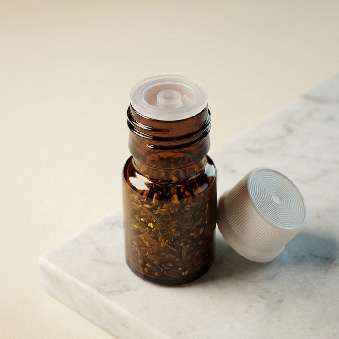 HappyNoL 15ml Amber Plastic PET Dropper Bottle